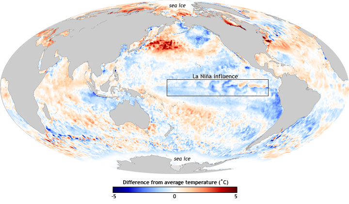 Summer Interlude Over, La Niña Resumes in the Pacific