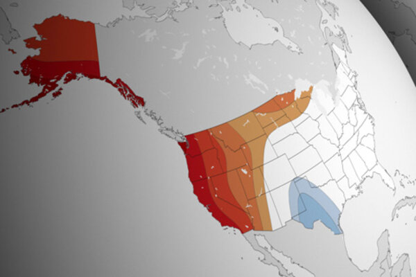 Map of Spring Outlook 2015