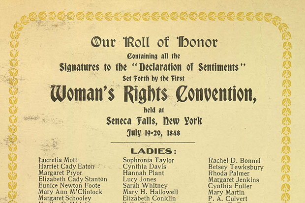 Declaration of sentiments