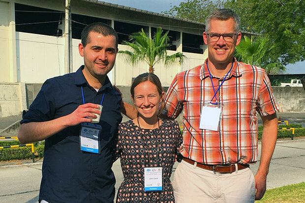 Larson at Ecuador conference