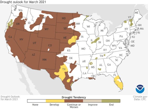 Drought outlook