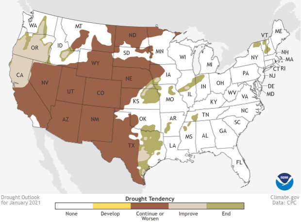 Drought outlook