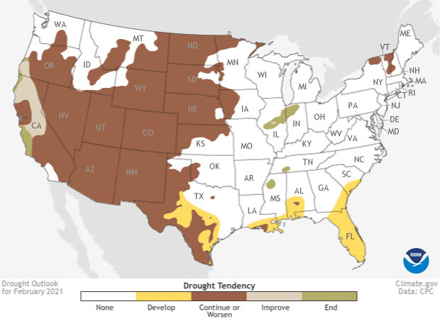 Drought outlook