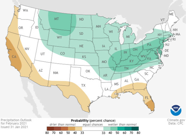 Precip outlook