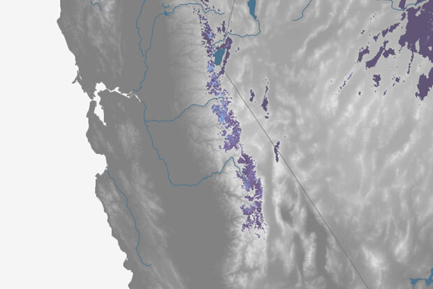 Sierra Nevada snowpack