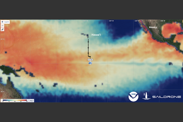 Pacific Ocean map