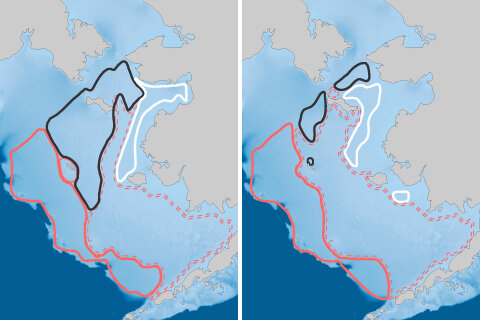 Fish population maps