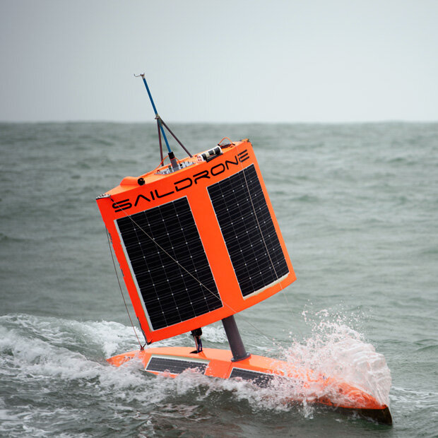 Intact saildrone