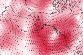 Map image for October More Like Summer Than Fall in Alaska