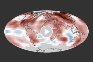 Map image for 2017 was Earth's third-warmest year on record