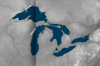 Map image for Early record-low Great Lakes ice coverage does not necessarily signal record-low final extent later in the season