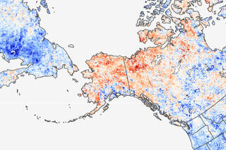 Map image for Alaska having September's Climate in October