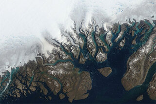Map image for 2019 Arctic Report Card: Melt season on Greenland Ice Sheet rivals record for area and duration