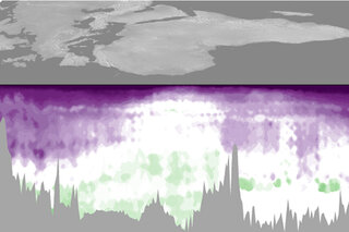 Map image for Cruises cut a slice through the Atlantic's carbon pie