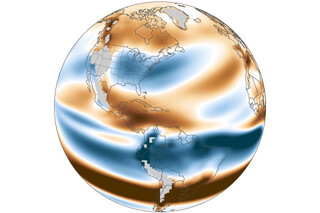 Map image for Warming may increase risk of rapidly intensifying hurricanes along U.S. East Coast