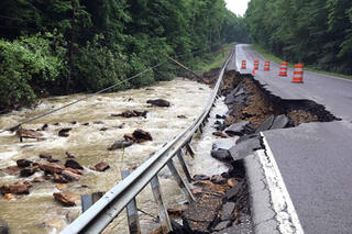 Map image for 'Thousand-year' downpour led to deadly West Virginia floods