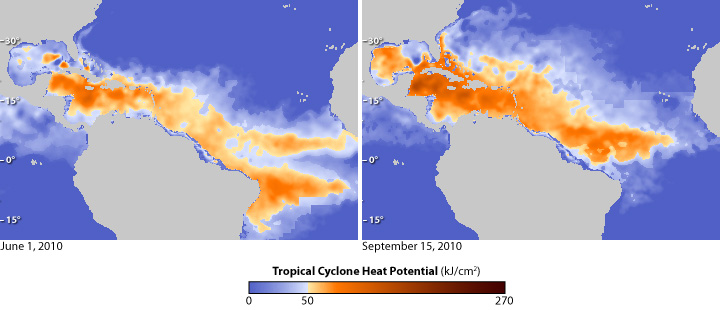 Atlantic’s Hurricane Heat Potential
