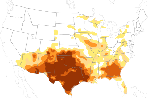 In South, Some Drought Relief from Tropical Storm Lee