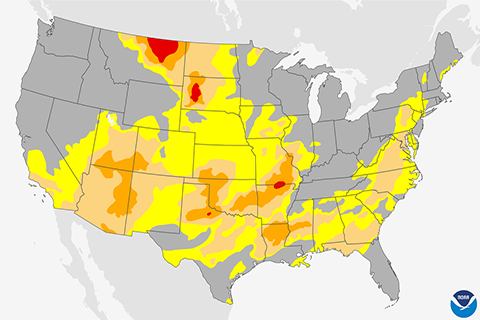Dry Southwest still waiting on winter in January 2017