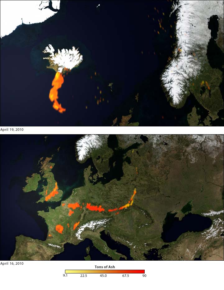 Monitoring the Eyjafjallajökull Eruption